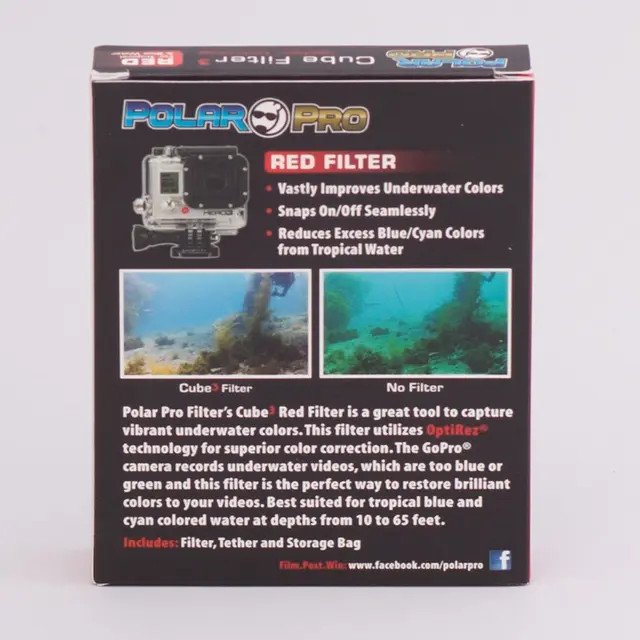 PolarPro Hero3 Red Filter 