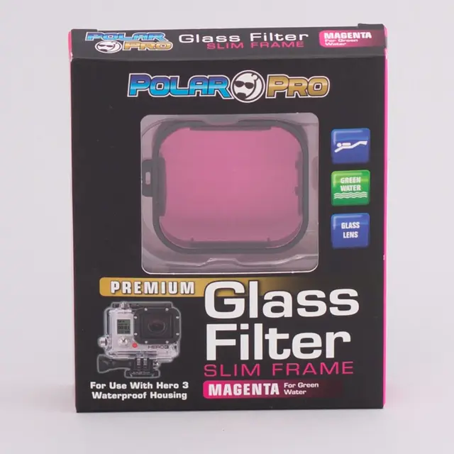 PolarPro Hero3 Glass Filters Slim Line/Magenta 