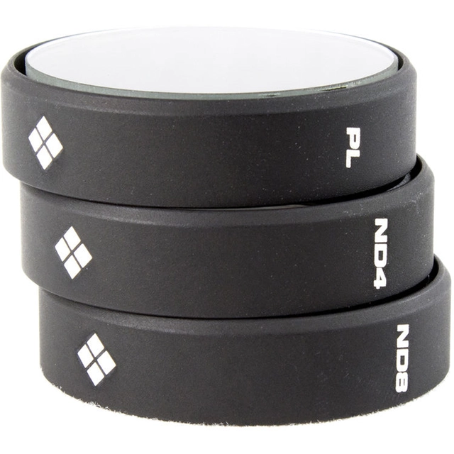 PolarPro DJI Phantom 3,  3-pack filter PL, ND4, ND8 for DJI Phantom 3 