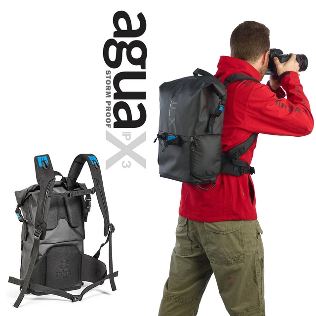 MyMiggo Agua Medium Stormproof Backpack For large DSLR and mounted 24-70 lens 
