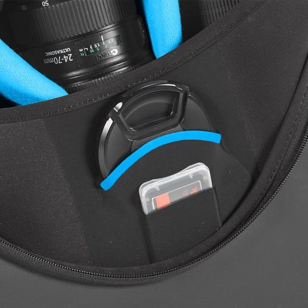 MyMiggo Agua Stormproof Torso Pack For large DSLR and mounted 24-70 lens 