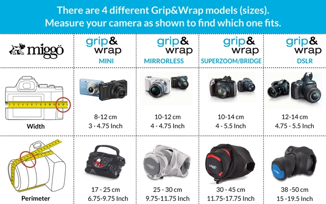 MyMiggo Padded  Camera Grip and Wrap For CSC 