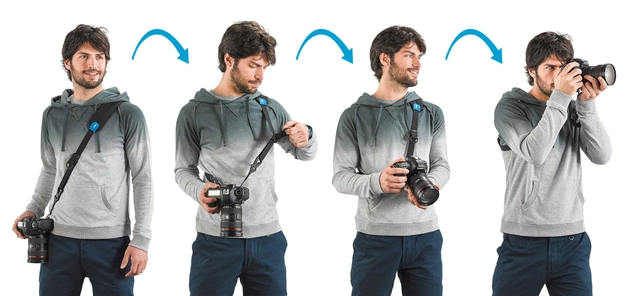 MyMiggo Padded 2 way Speed Strap SLR and Mirorless Cameras 