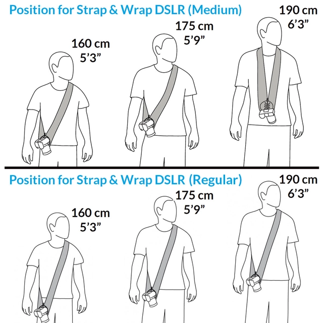 MyMiggo Padded  Camera Strap and Wrap  for CSC 