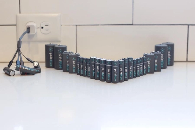 Pale Blue Home Conversion Kit 4x9V/4xD/12xAA/8xAAA 