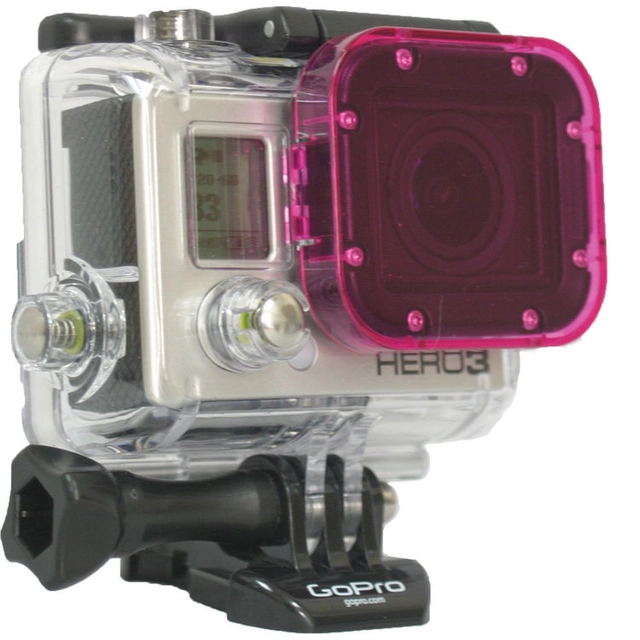 PolarPro Hero3 Magenta Filter Divehouse 