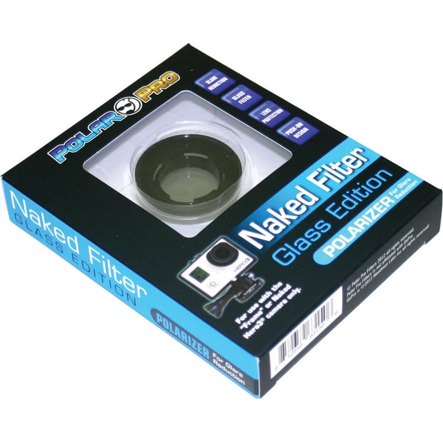 PolarPro Hero4/3+/3 Glass Filters Naked Line/Polarizer Drone 