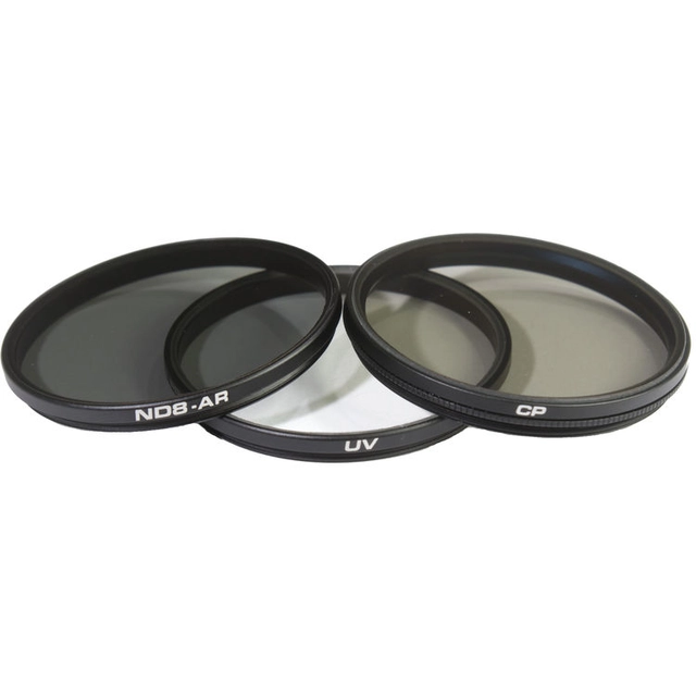 PolarPro 3-Pack, DJI Inspire 2 (X7/X5S/X5R/X5) UV, CP, ND8 Filters 