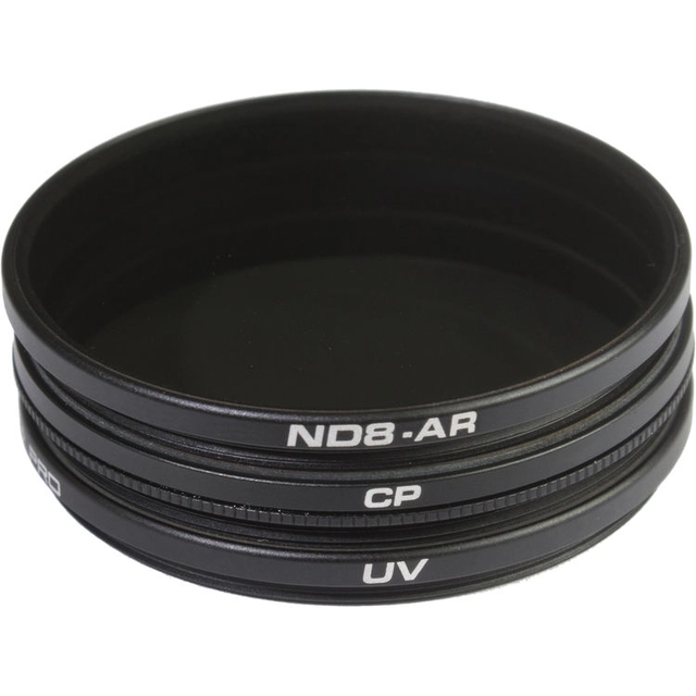 PolarPro 3-Pack, DJI Inspire 2 (X7/X5S/X5R/X5) UV, CP, ND8 Filters 