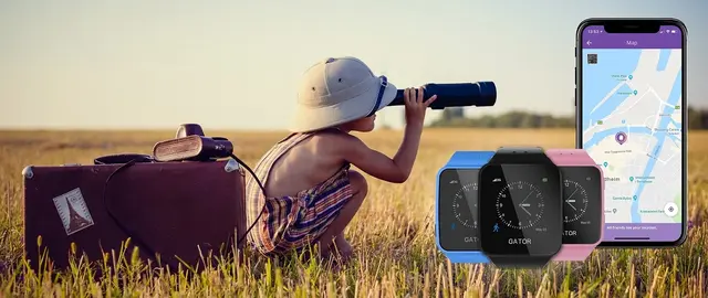 Tail it Kids (Gator 3) GPS Tracking Klokke 