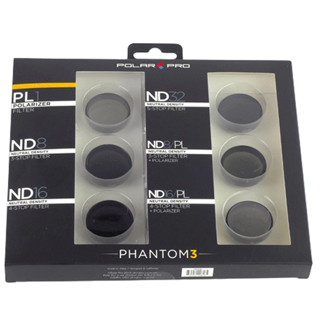 PolarPro DJI Phantom 3 6-pk 